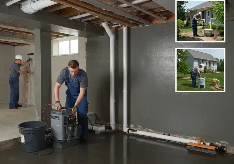 Basement Waterproofing and Flood Prevention process in Henderson, KY